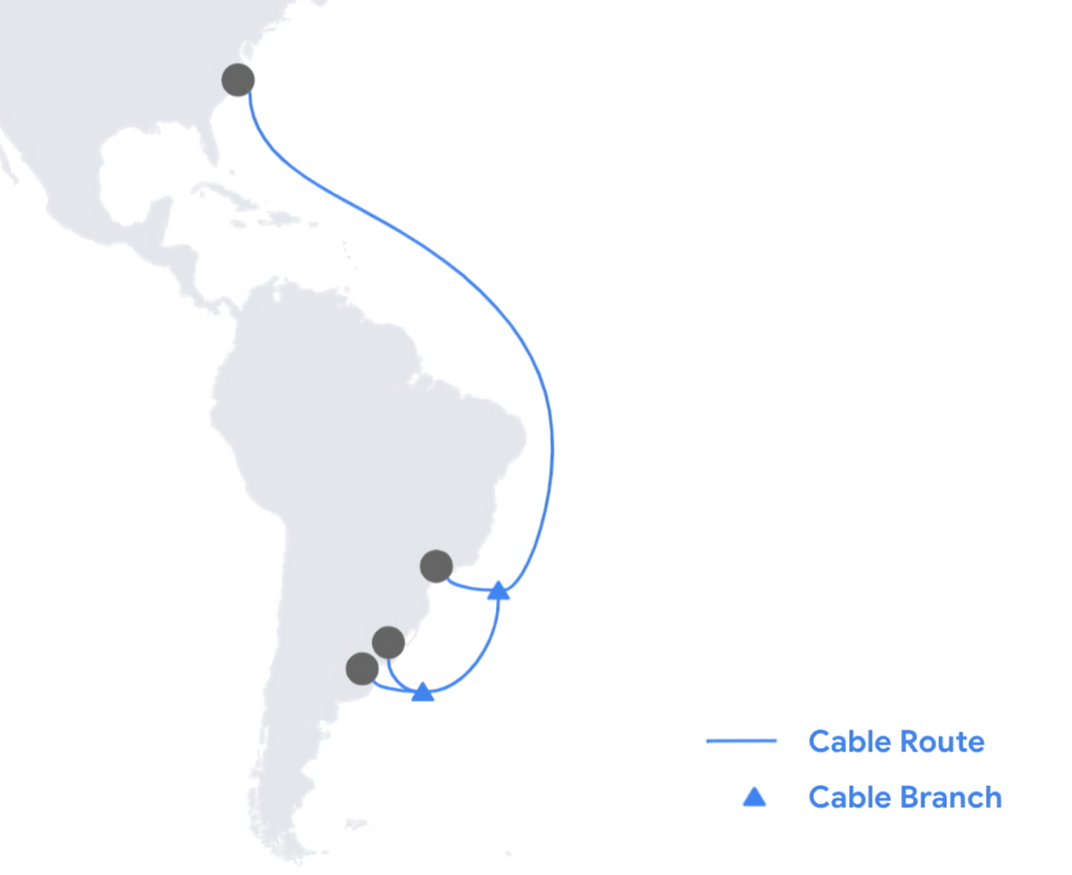 Firmina, el nuevo cable submarino de Google que unirá a Estados Unidos con Argentina
